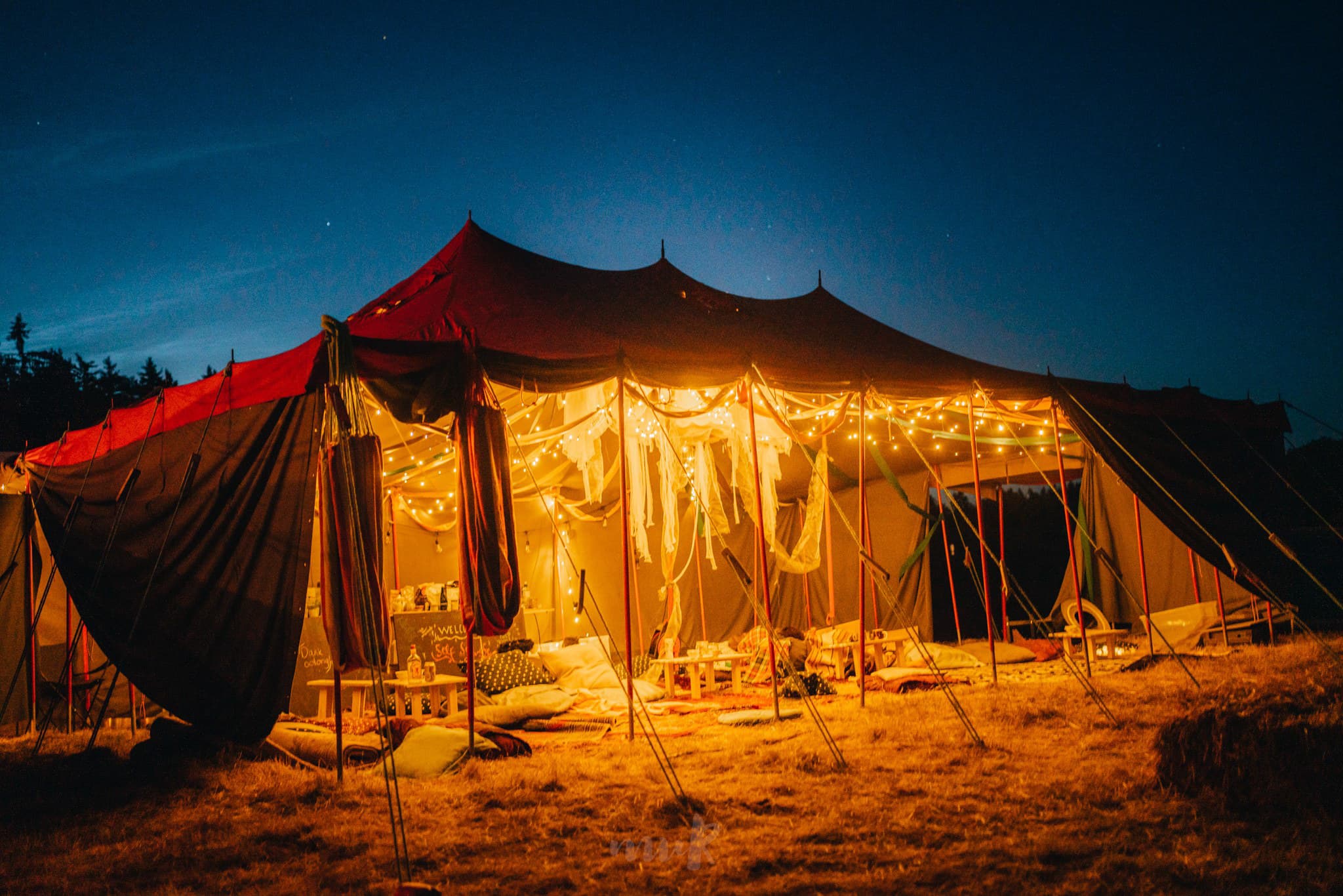 Tea by the Sea 2022 — the camp