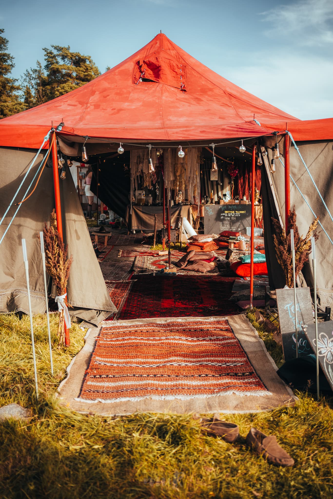 The welcoming entrance of Tea by the Sea